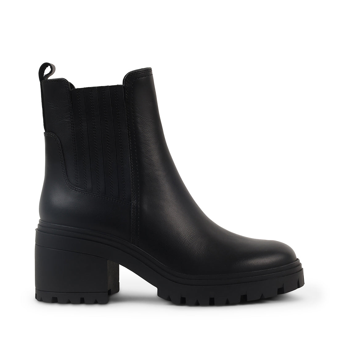 BLACK LEATHER
