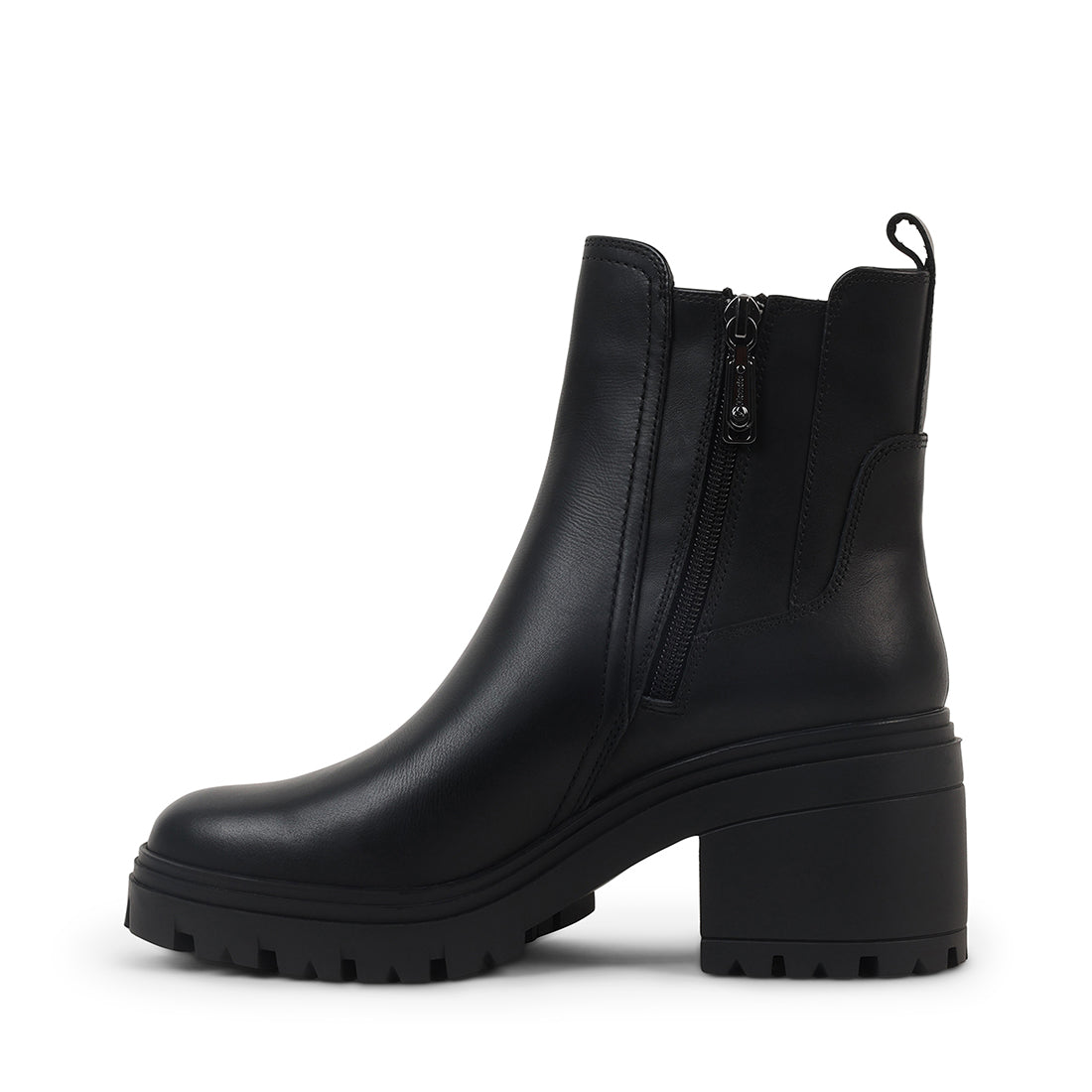 BLACK LEATHER