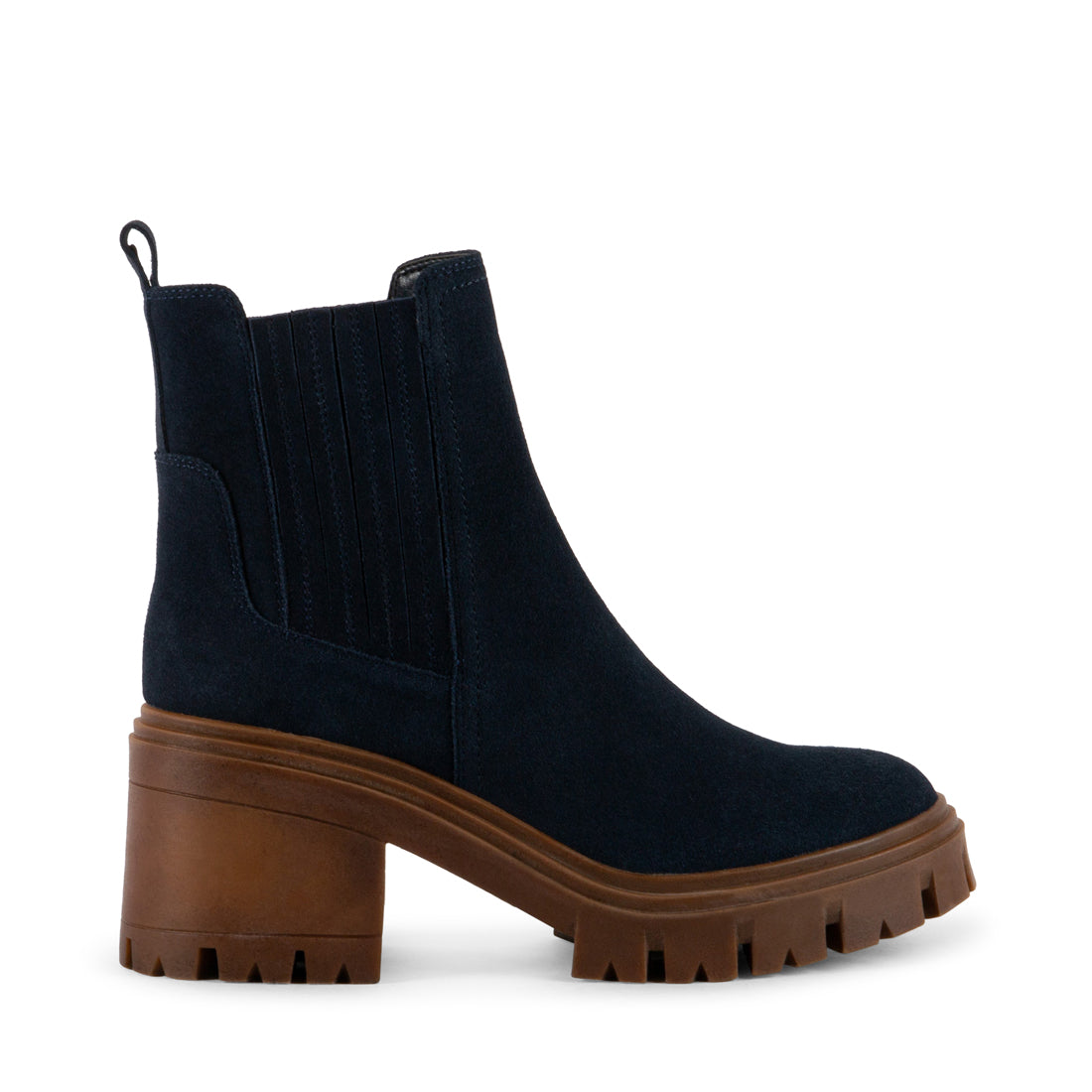 NAVY SUEDE