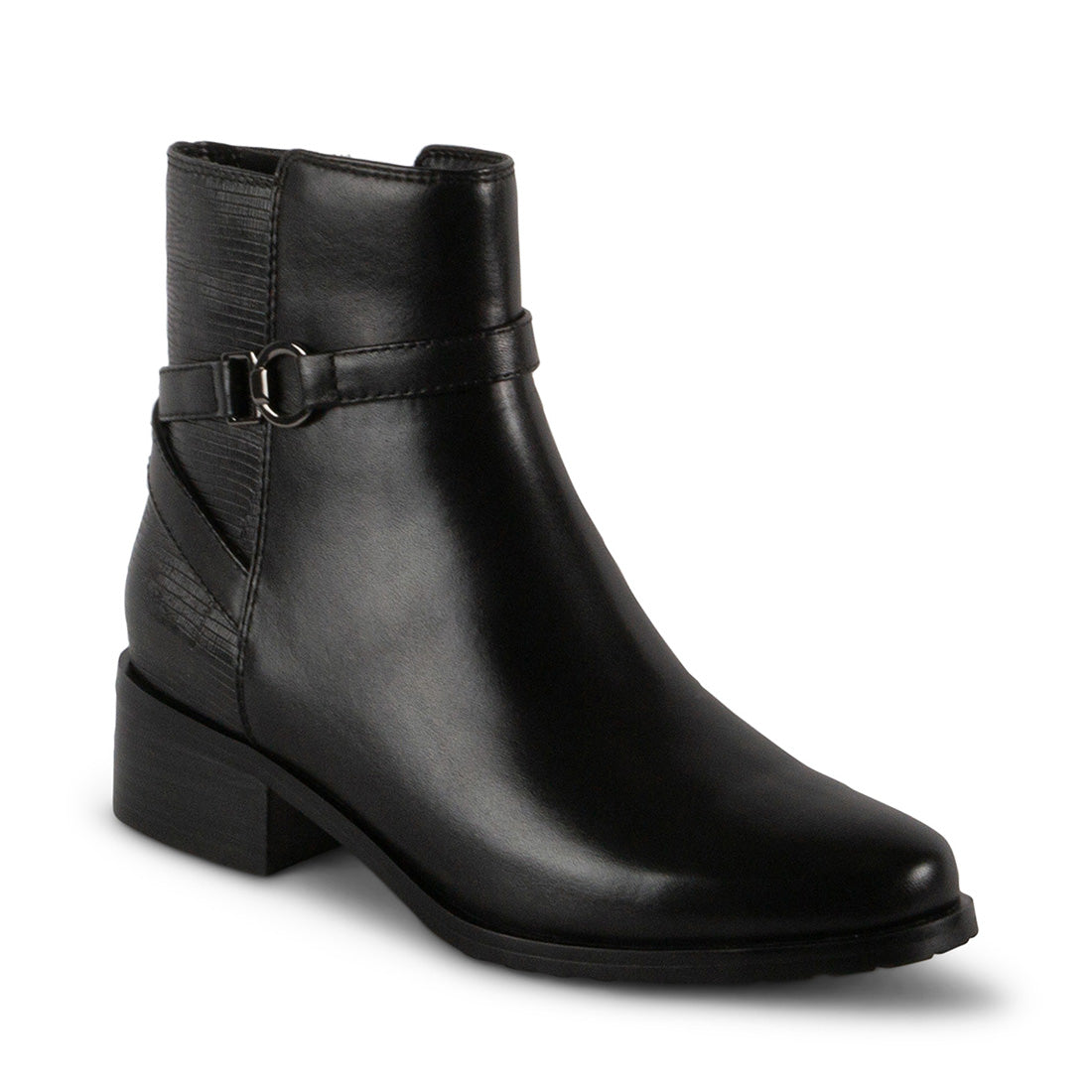 BLACK LEATHER