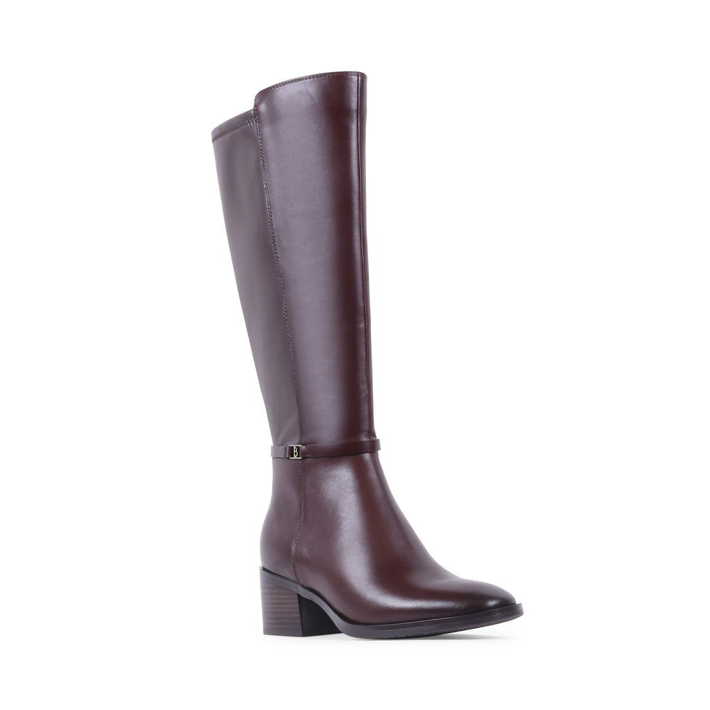 RAELYNN CAFE LEATHER WATERPROOF BOOT