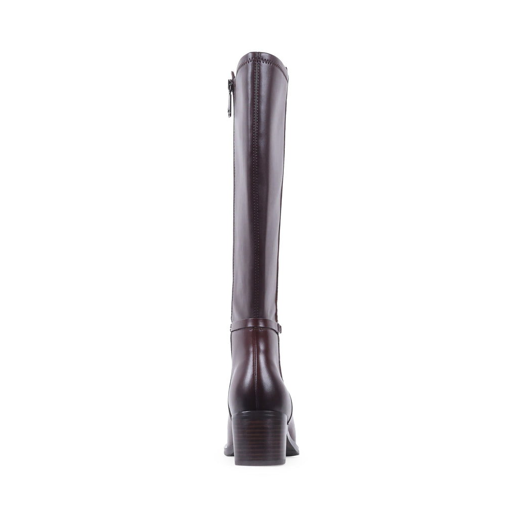 RAELYNN CAFE LEATHER WATERPROOF BOOT