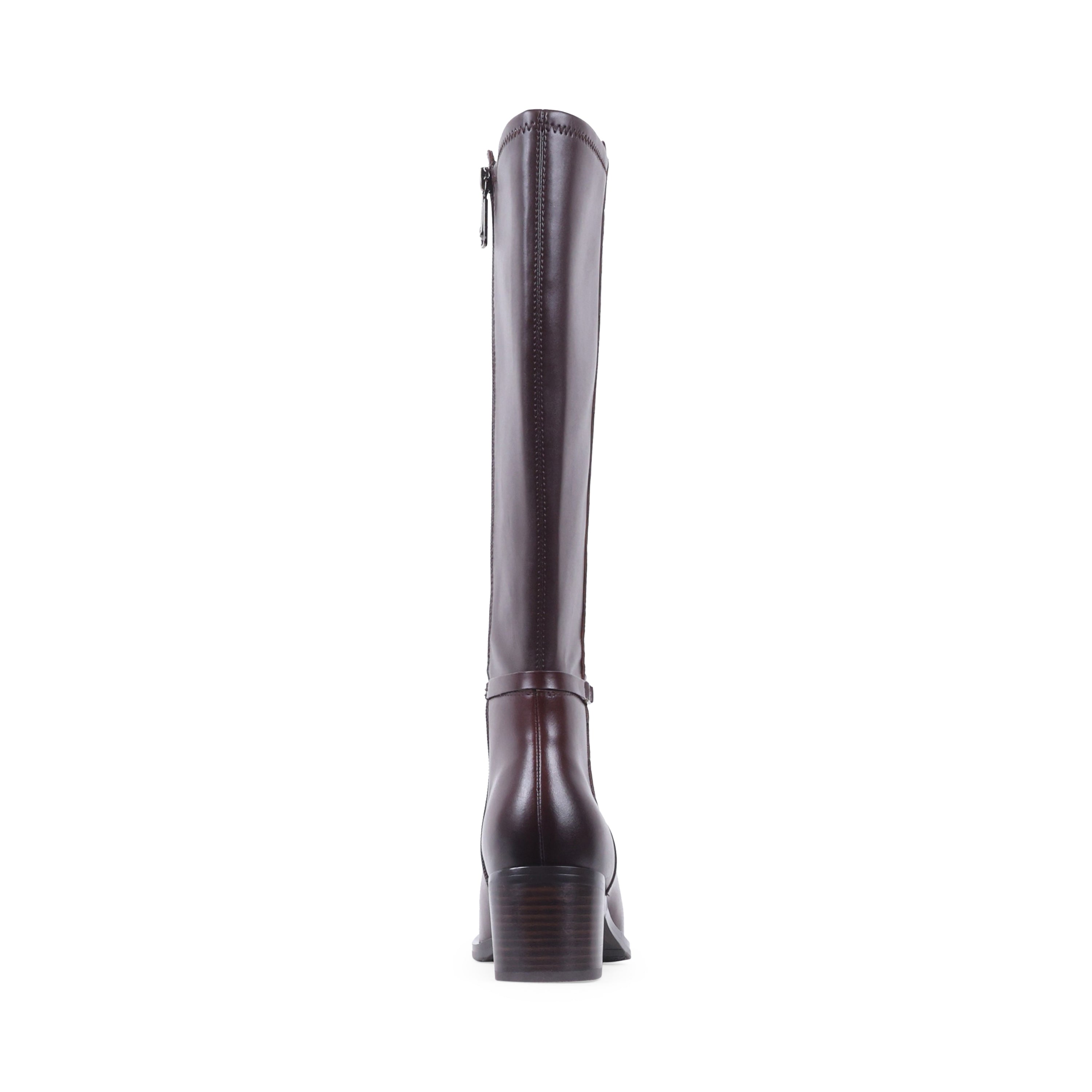 RAELYNN CAFE LEATHER WATERPROOF BOOT