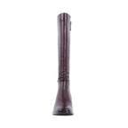 RAELYNN CAFE LEATHER WATERPROOF BOOT