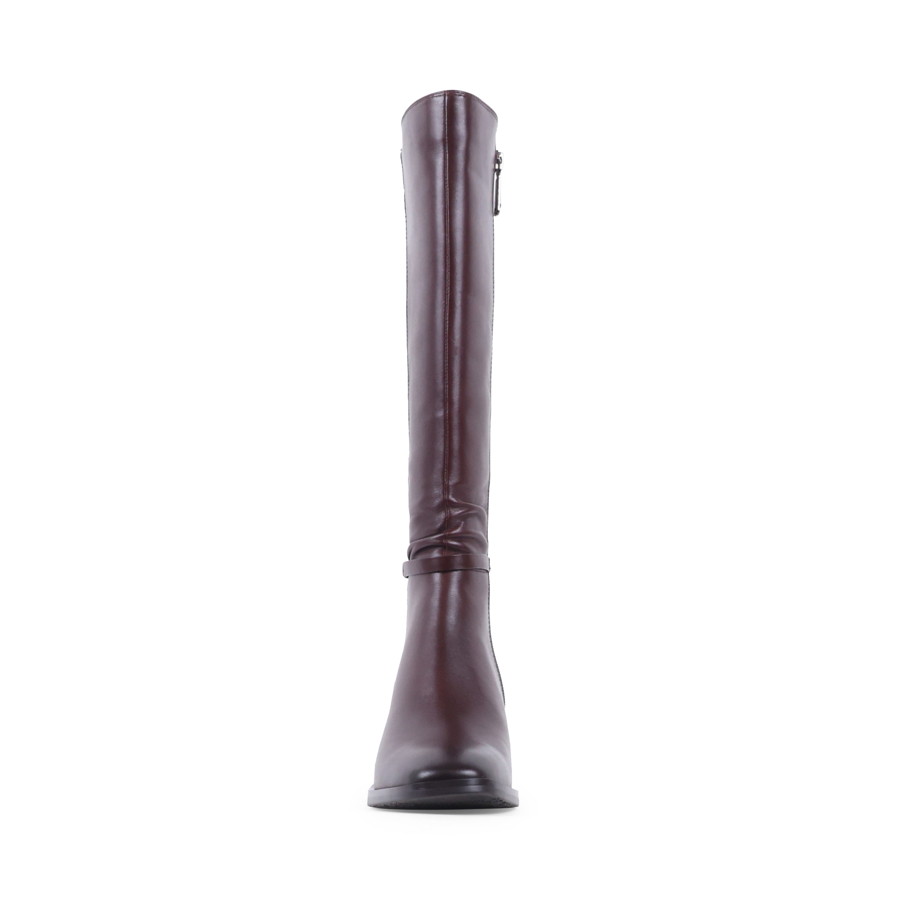 RAELYNN CAFE LEATHER WATERPROOF BOOT