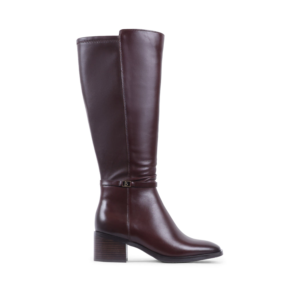 RAELYNN CAFE LEATHER WATERPROOF BOOT