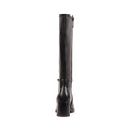 RAELYNN BLACK LEATHER WATERPROOF BOOT