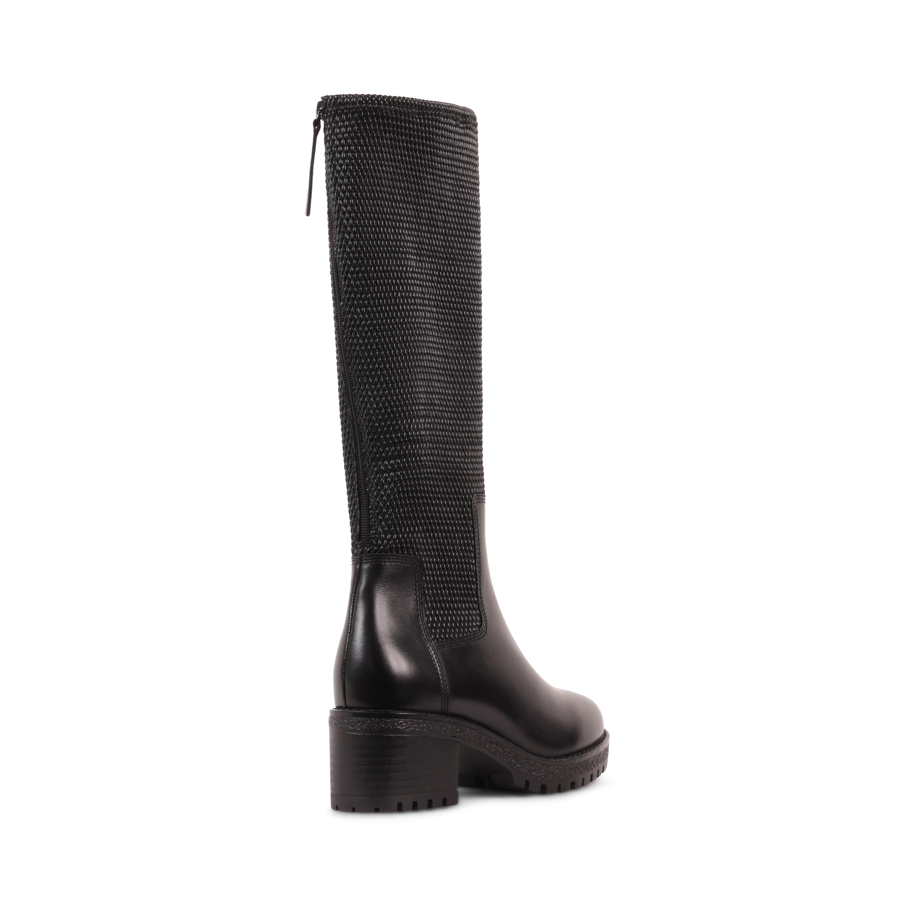 DESIRA BLACK LEATHER WATERPROOF BOOT