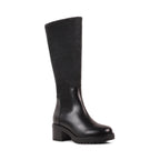 DESIRA BLACK LEATHER WATERPROOF BOOT