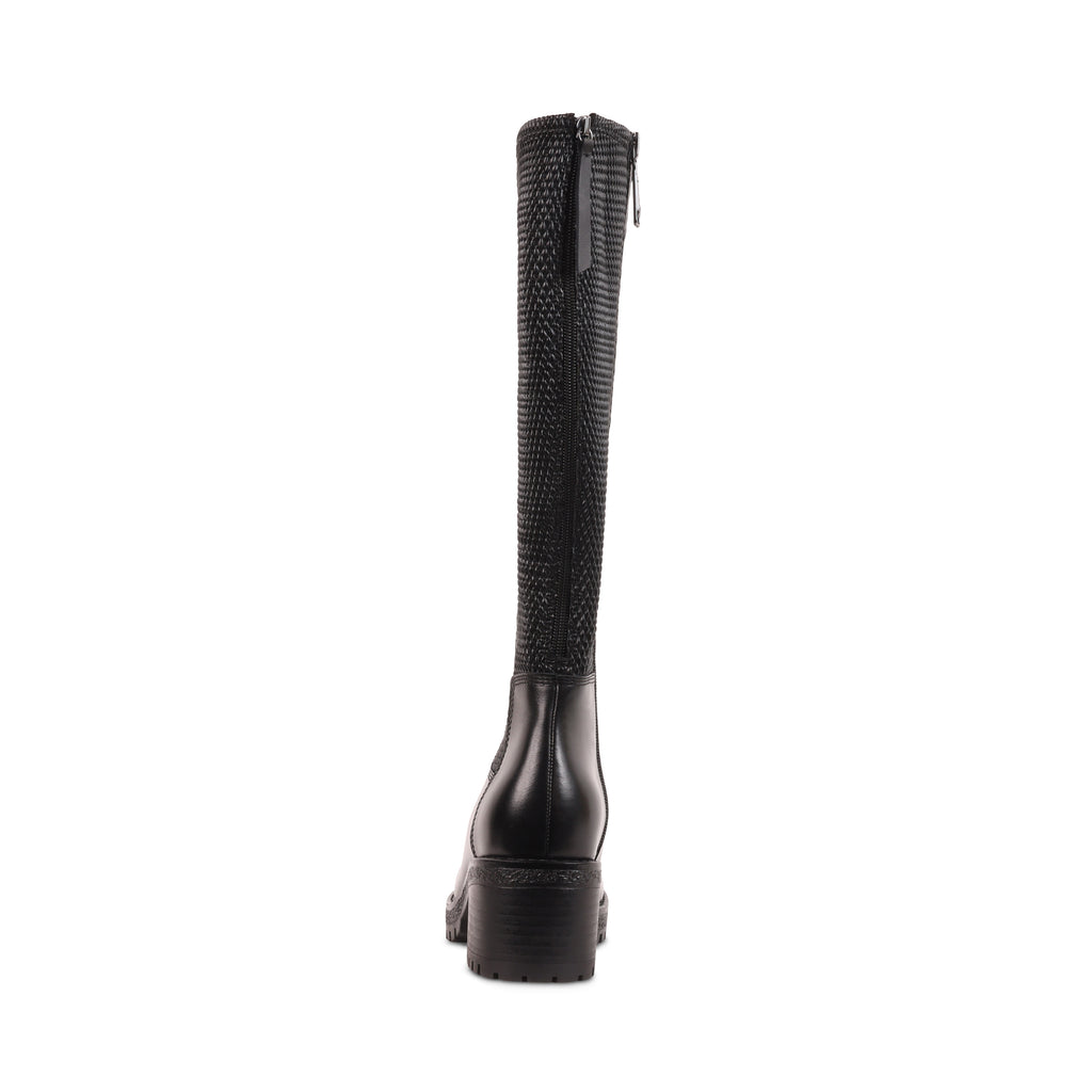 DESIRA BLACK LEATHER WATERPROOF BOOT