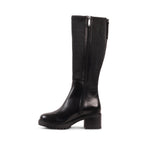 DESIRA BLACK LEATHER WATERPROOF BOOT
