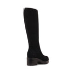 DESIRAS BLACK SUEDE WATERPROOF BOOT