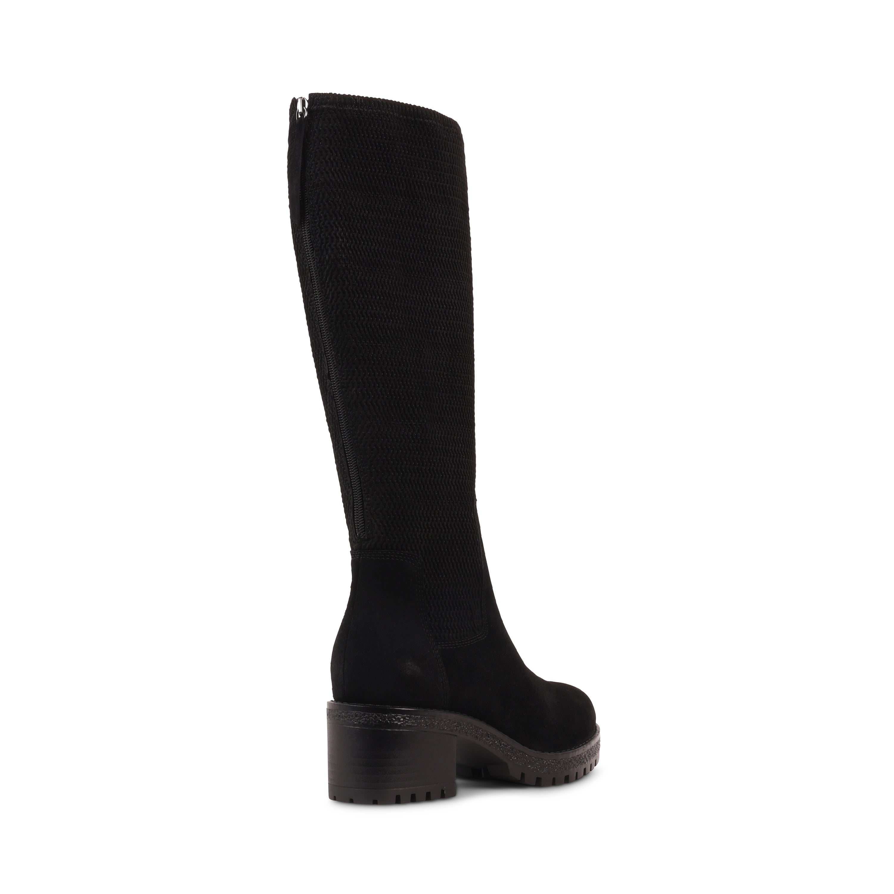 DESIRAS BLACK SUEDE WATERPROOF BOOT