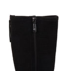 DESIRAS BLACK SUEDE WATERPROOF BOOT