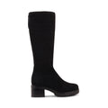 DESIRAS BLACK SUEDE WATERPROOF BOOT