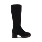 DESIRAS BLACK SUEDE WATERPROOF BOOT