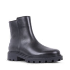 JIANNA BLACK LEATHER WATERPROOF BOOT
