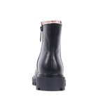 JIANNA BLACK LEATHER WATERPROOF BOOT