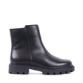 JIANNA BLACK LEATHER WATERPROOF BOOT