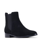 CELESTEES BLACK SUEDE WATERPROOF BOOT