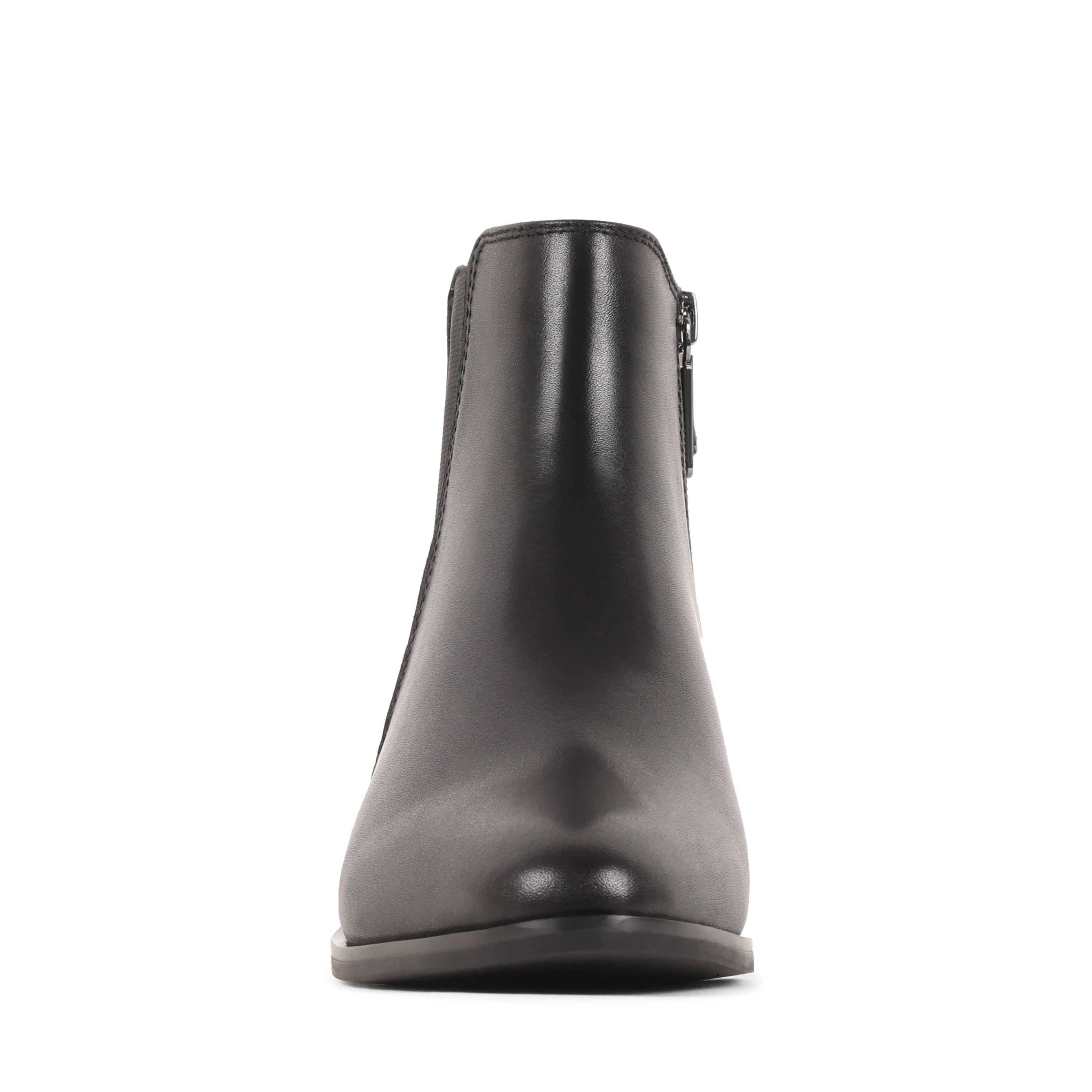 CELESTEE BLACK LEATHER WATERPROOF BOOT