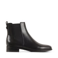 CELESTEE BLACK LEATHER WATERPROOF BOOT