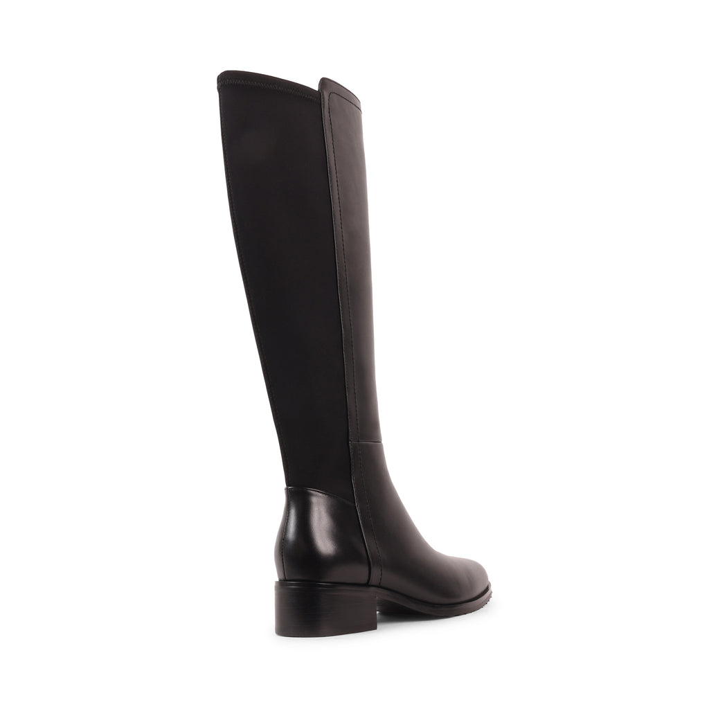 GEENIE BLACK LEATHER WATERPROOF BOOT