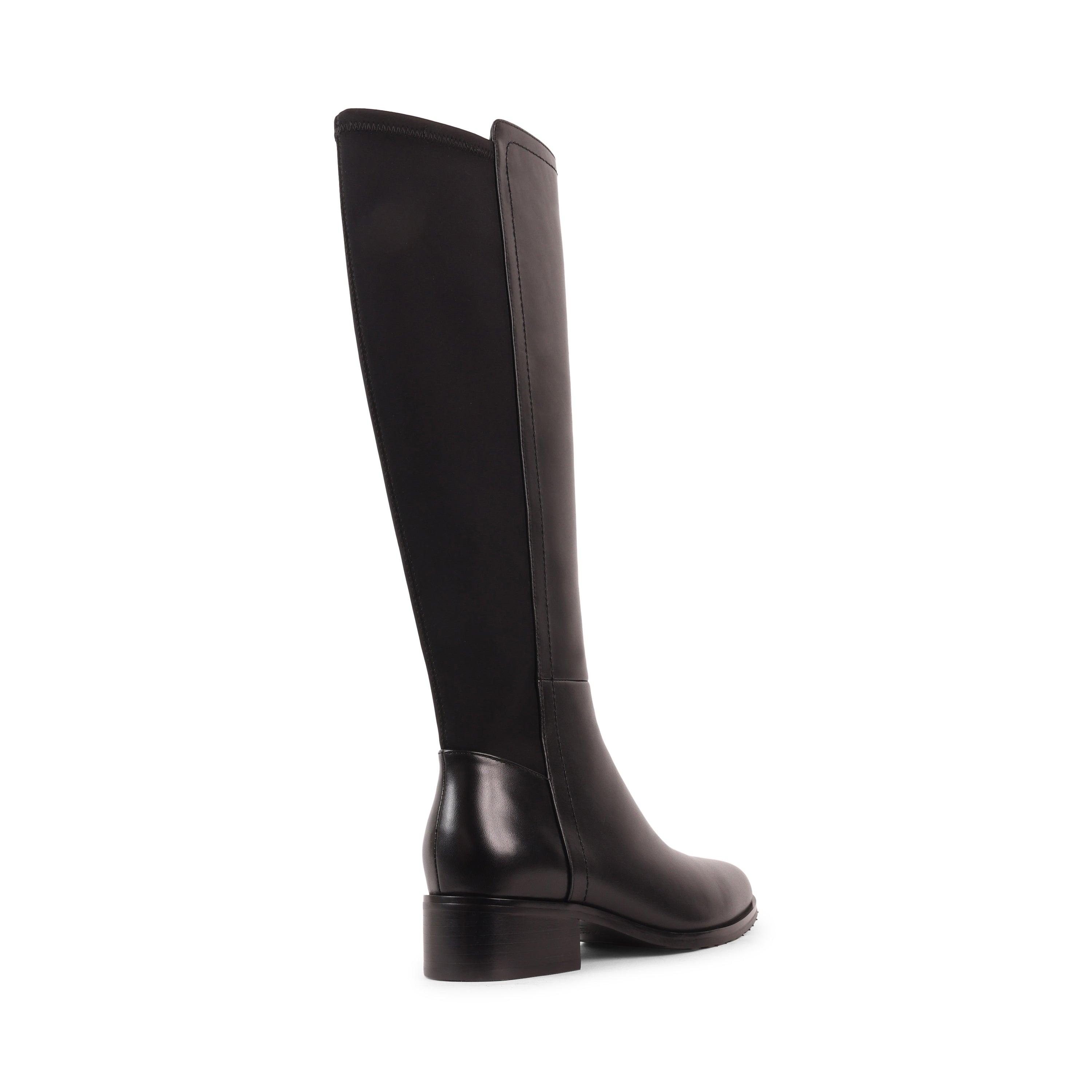 GEENIE BLACK LEATHER WATERPROOF BOOT