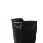 GEENIE BLACK LEATHER WATERPROOF BOOT