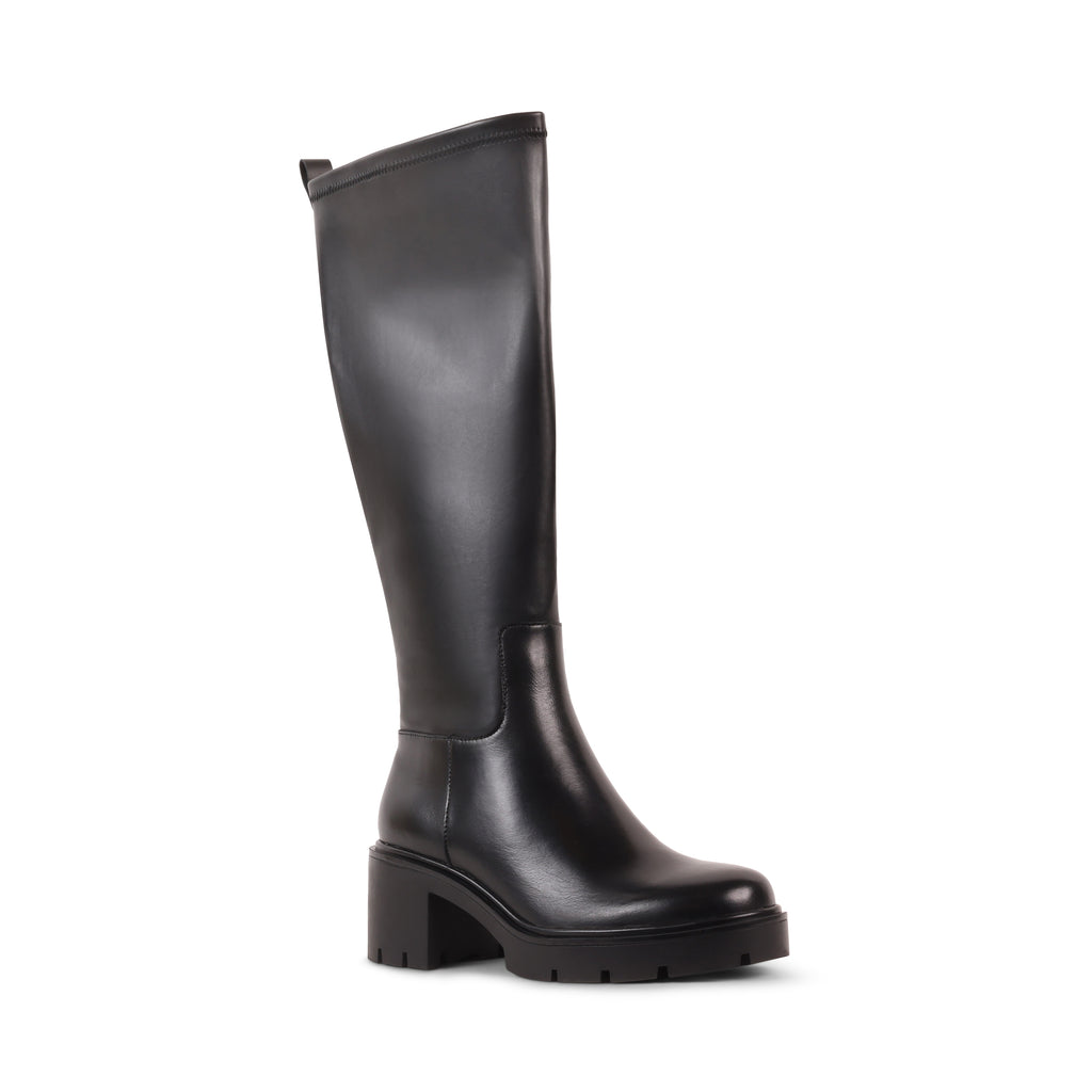 IRELYNN BLACK LEATHER WATERPROOF BOOT