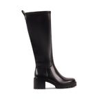IRELYNN BLACK LEATHER WATERPROOF BOOT