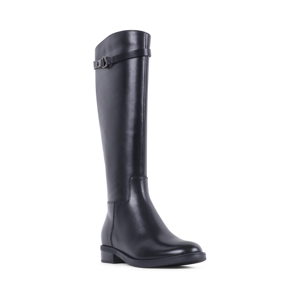 ELLIOTT BLACK LEATHER WATERPROOF BOOT