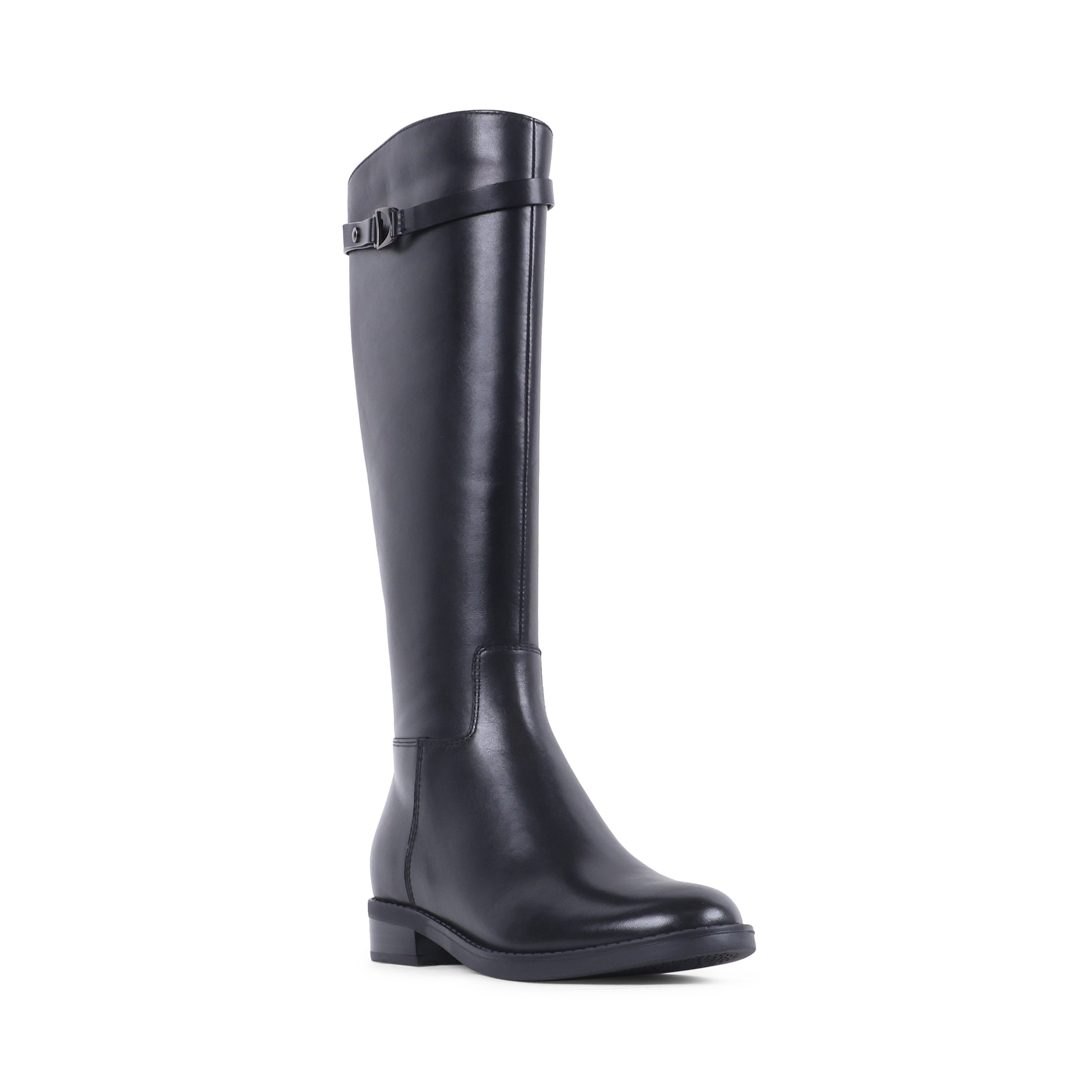 ELLIOTT BLACK LEATHER WATERPROOF BOOT