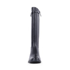 ELLIOTT BLACK LEATHER WATERPROOF BOOT