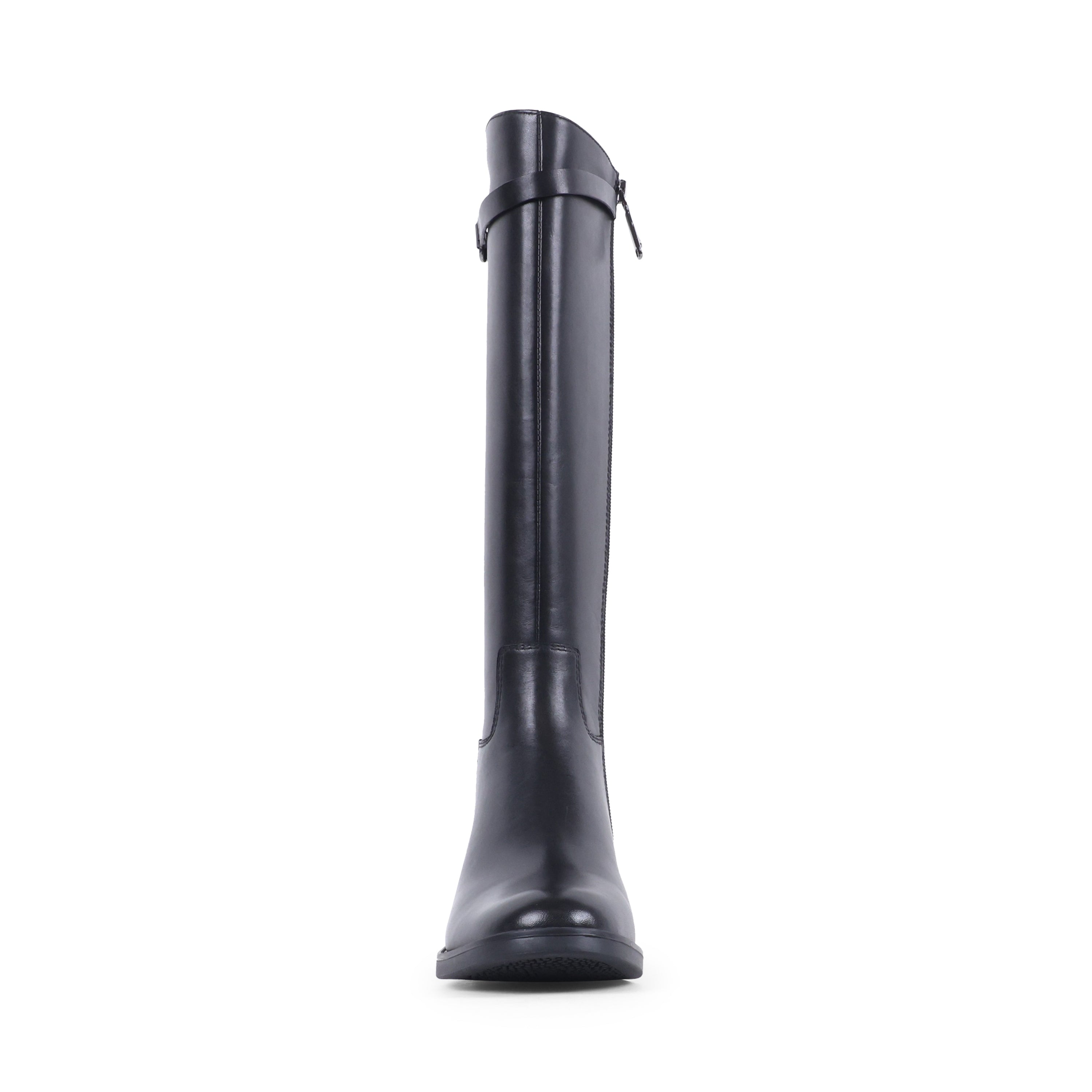 ELLIOTT BLACK LEATHER WATERPROOF BOOT