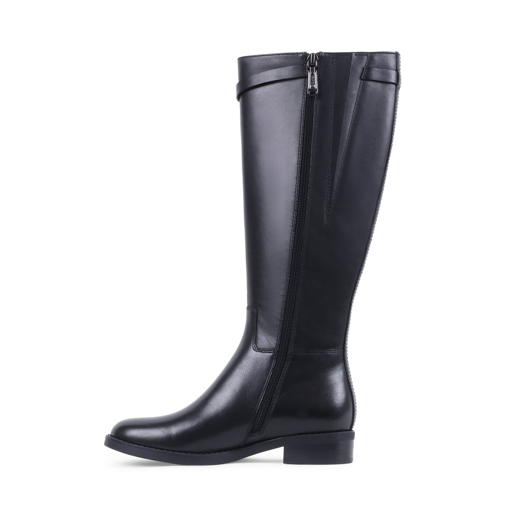 ELLIOTT BLACK LEATHER WATERPROOF BOOT