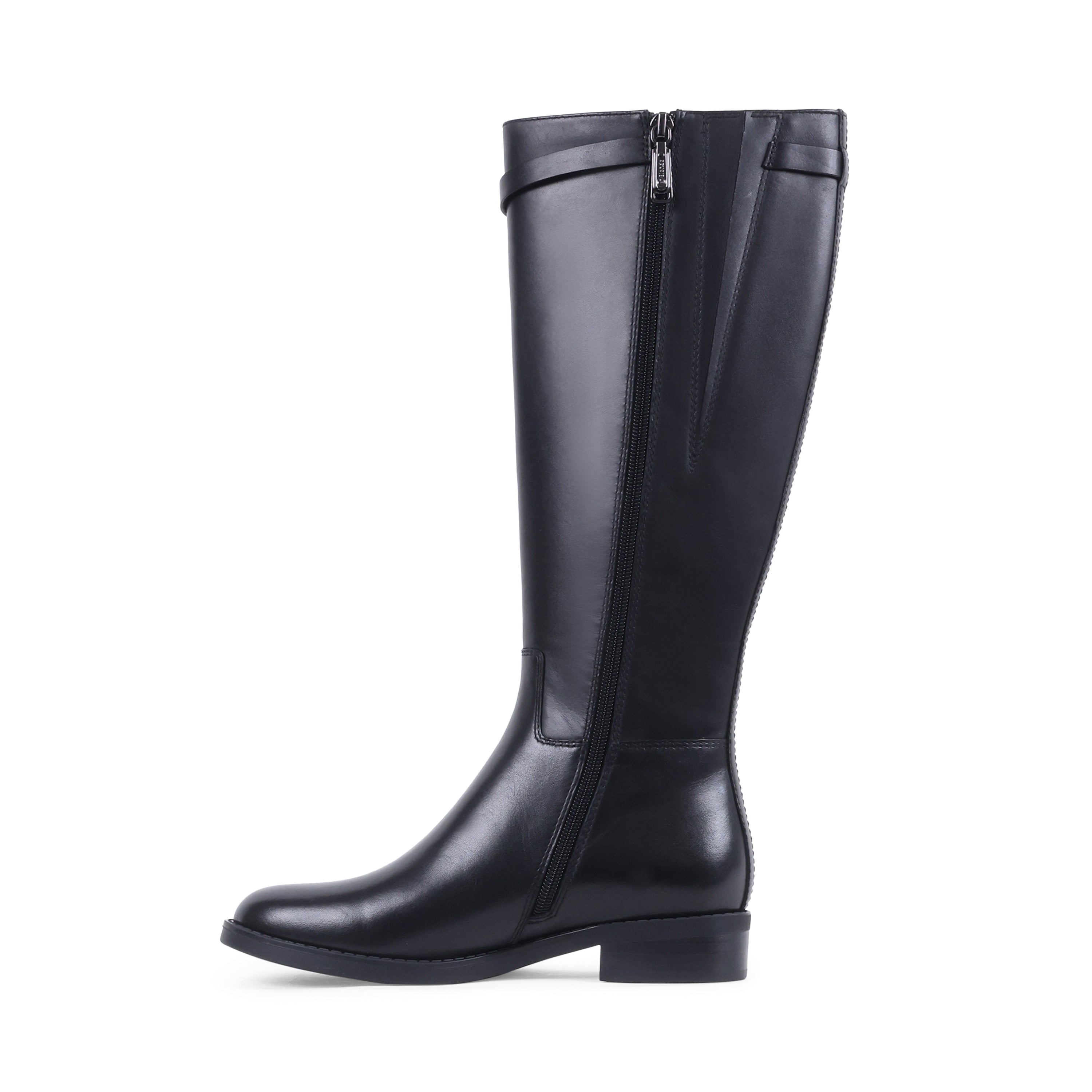 ELLIOTT BLACK LEATHER WATERPROOF BOOT