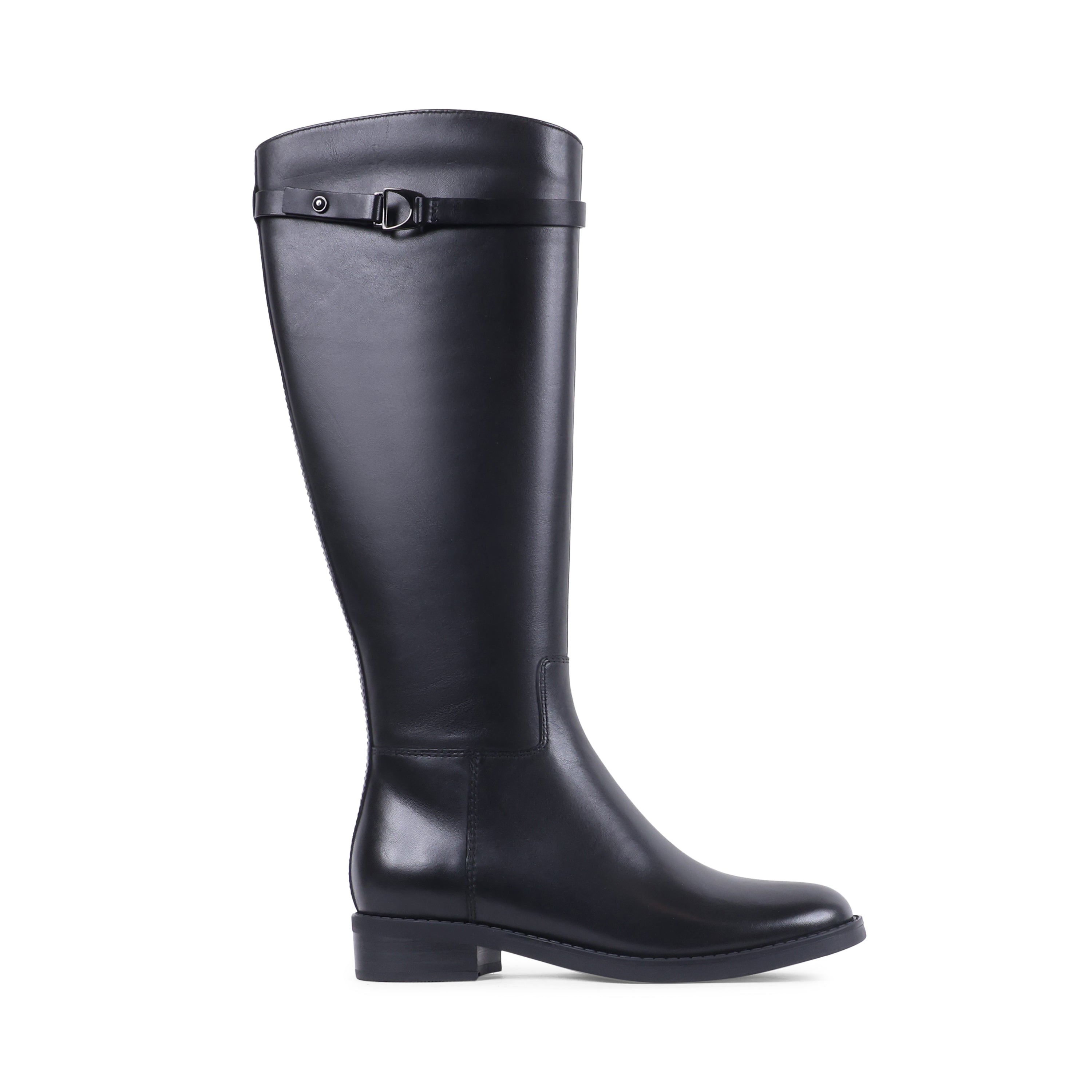 ELLIOTT BLACK LEATHER WATERPROOF BOOT