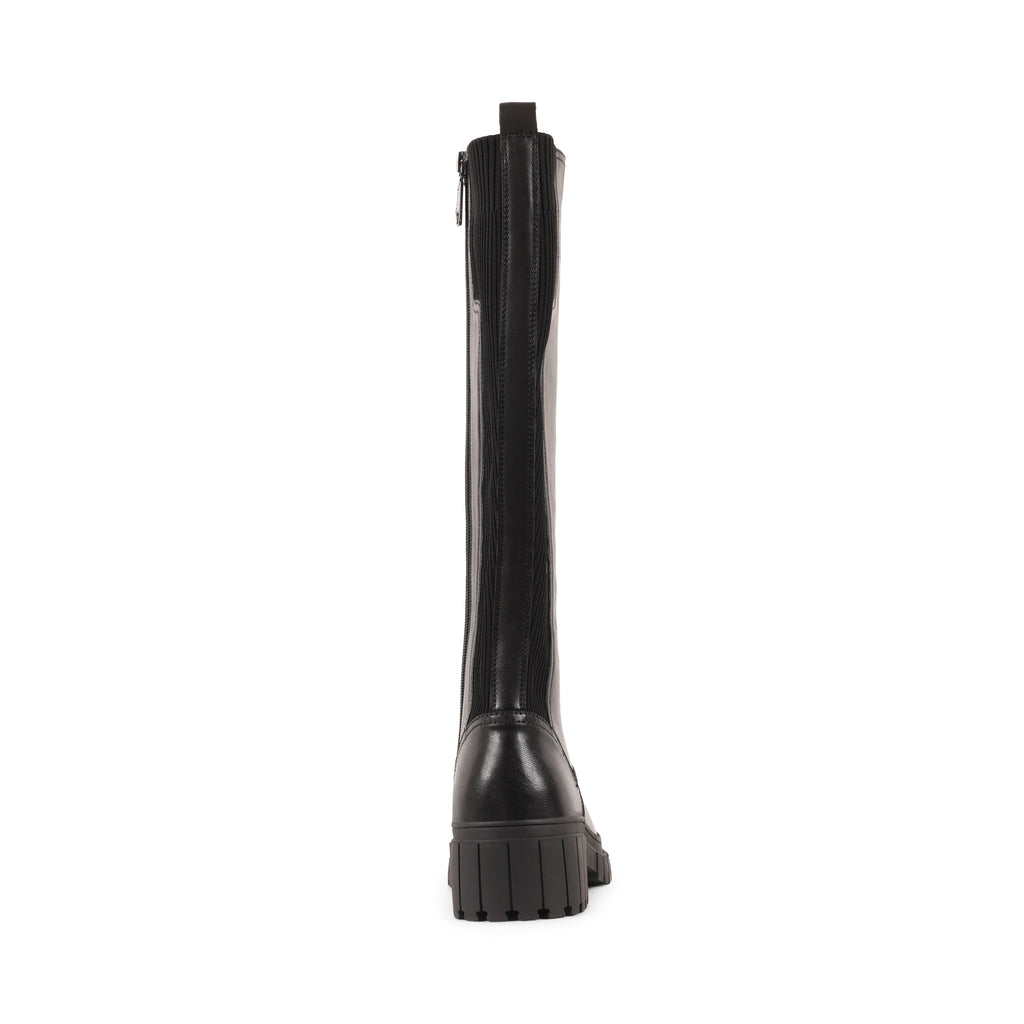 EMBERLYNN BLACK LEATHER WATERPROOF BOOT