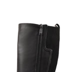 EMBERLYNN BLACK LEATHER WATERPROOF BOOT