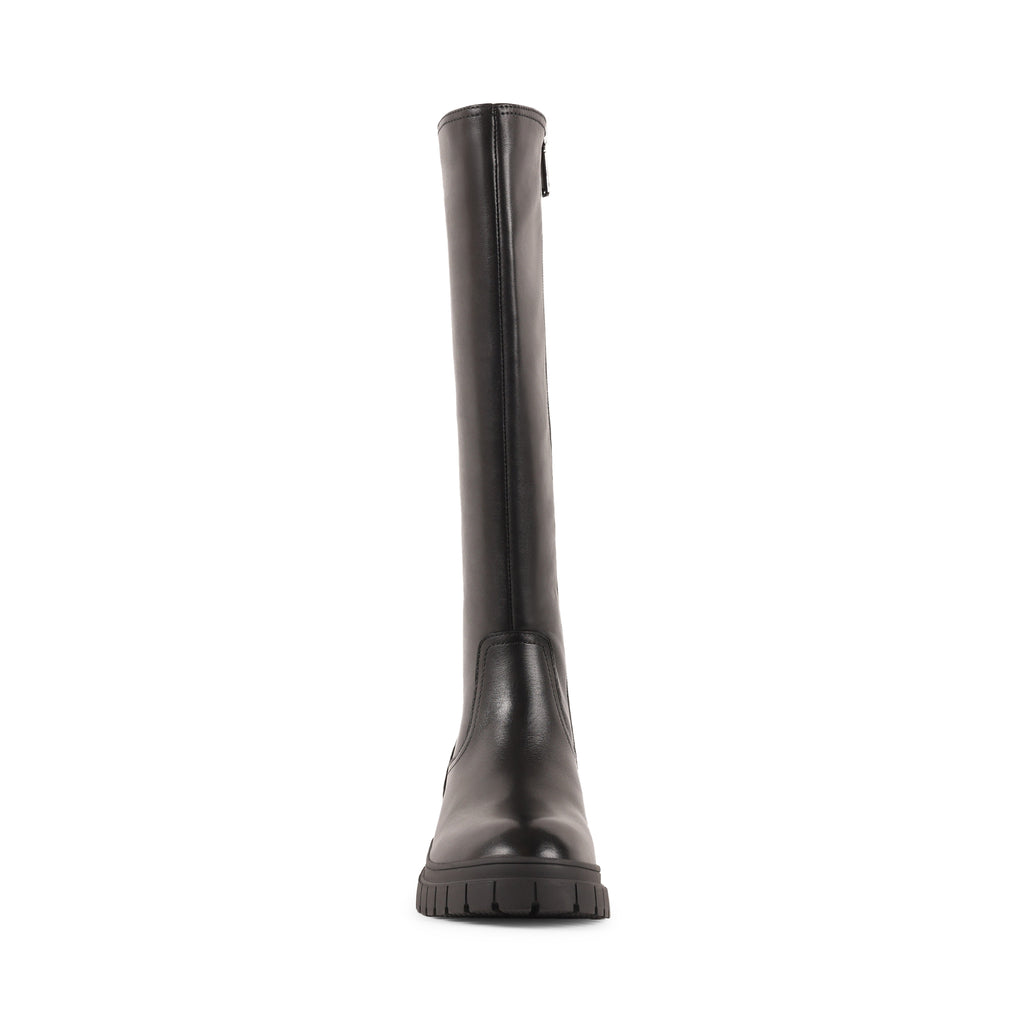 EMBERLYNN BLACK LEATHER WATERPROOF BOOT