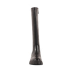 EMBERLYNN BLACK LEATHER WATERPROOF BOOT