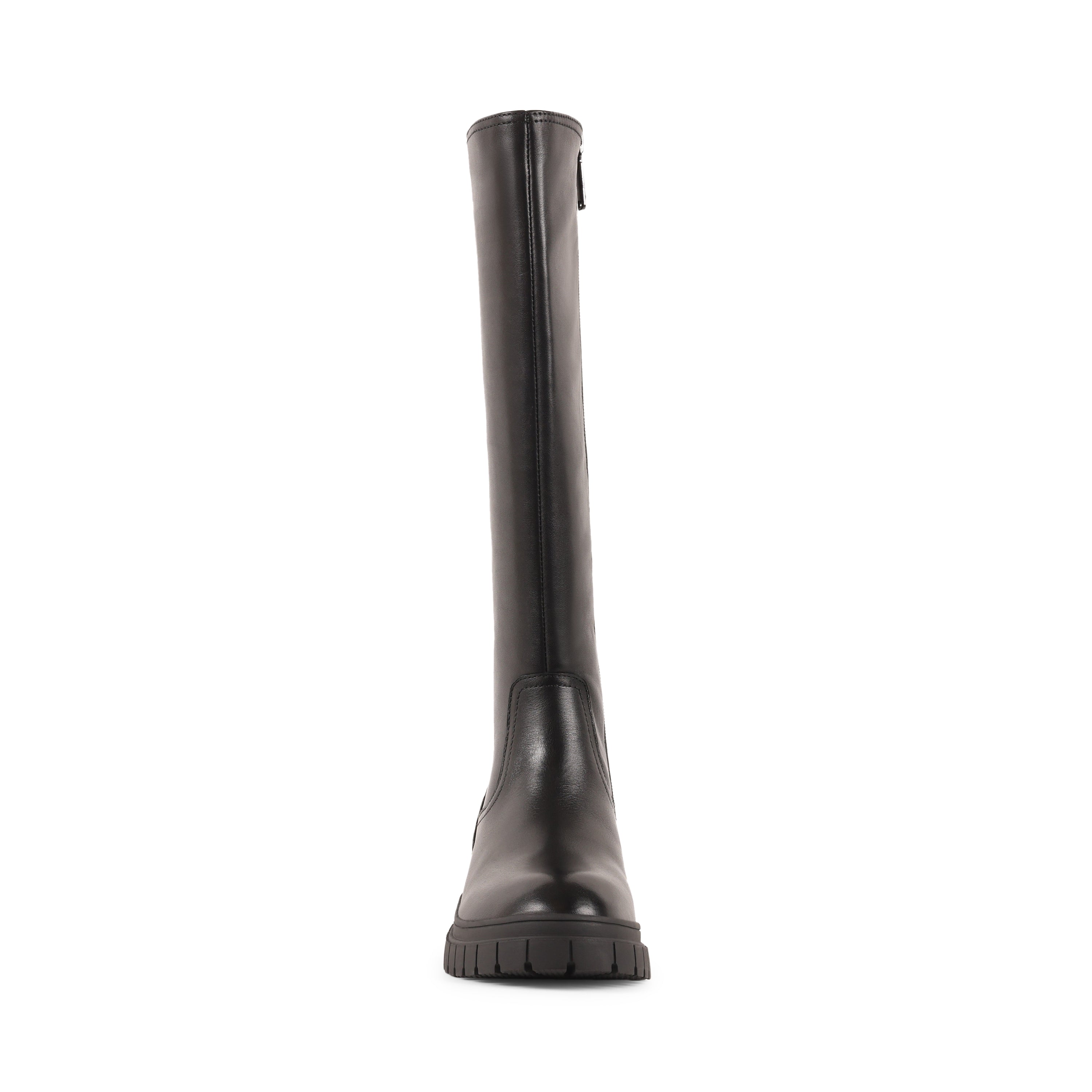 EMBERLYNN BLACK LEATHER WATERPROOF BOOT