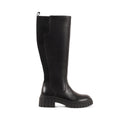 EMBERLYNN BLACK LEATHER WATERPROOF BOOT