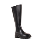 JANESSA BLACK LEATHER WATERPROOF BOOT