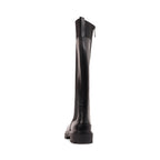 JANESSA BLACK LEATHER WATERPROOF BOOT