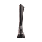 JANESSA BLACK LEATHER WATERPROOF BOOT