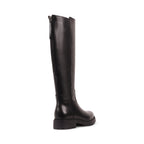 SAMANTA BLACK LEATHER WATERPROOF BOOT