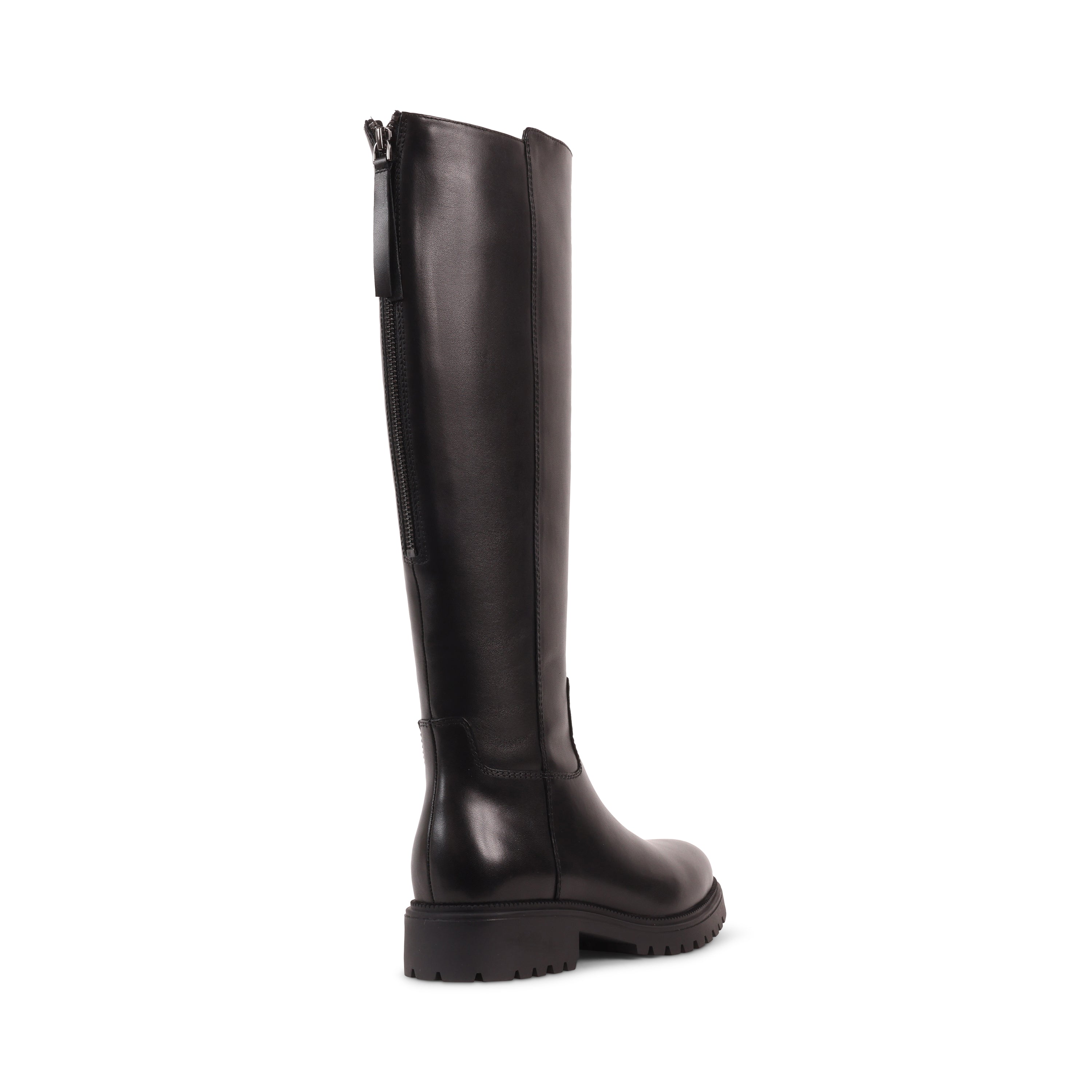 SAMANTA BLACK LEATHER WATERPROOF BOOT