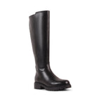 SAMANTA BLACK LEATHER WATERPROOF BOOT